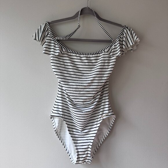 Vince Camuto Blossom Stripe One Piece Swimsuit | Size 6 | NWOT 🌺 - Picture 1 of 10